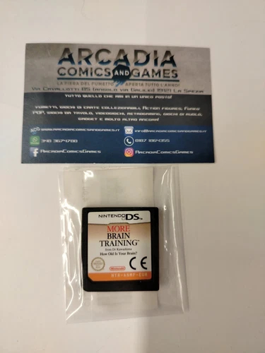 More Brain Training Del Dr. Kawashima Nintendo DS NDS Solo Cartuccia Loose